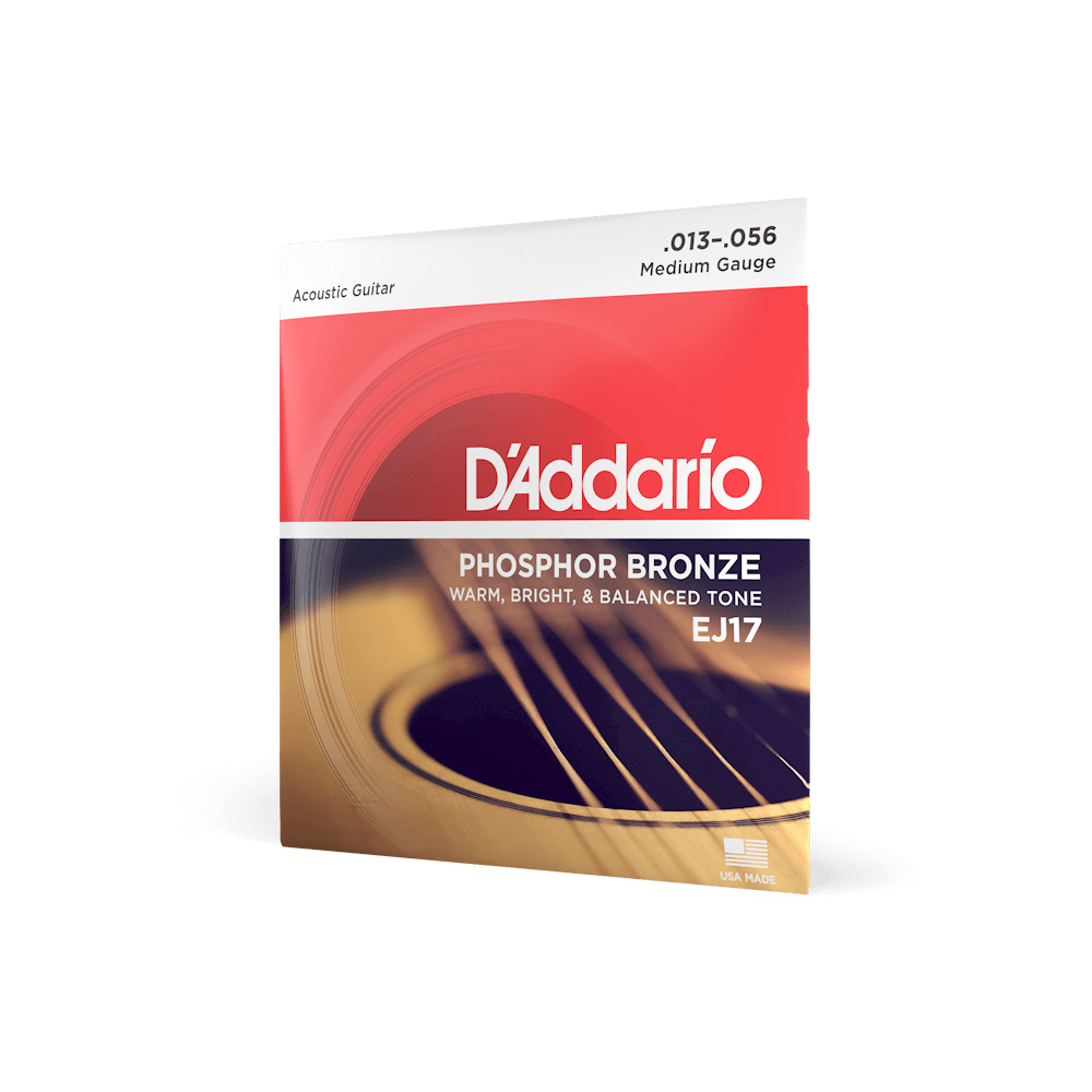 D'Addario Acoustic Guitar Strings 13-56 EJ17