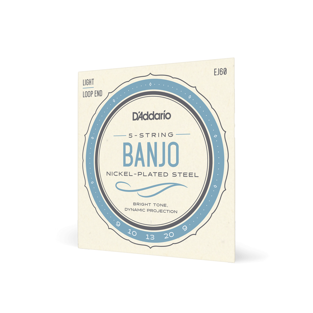 D'Addario 5-String Banjo Strings 9-20 EJ60