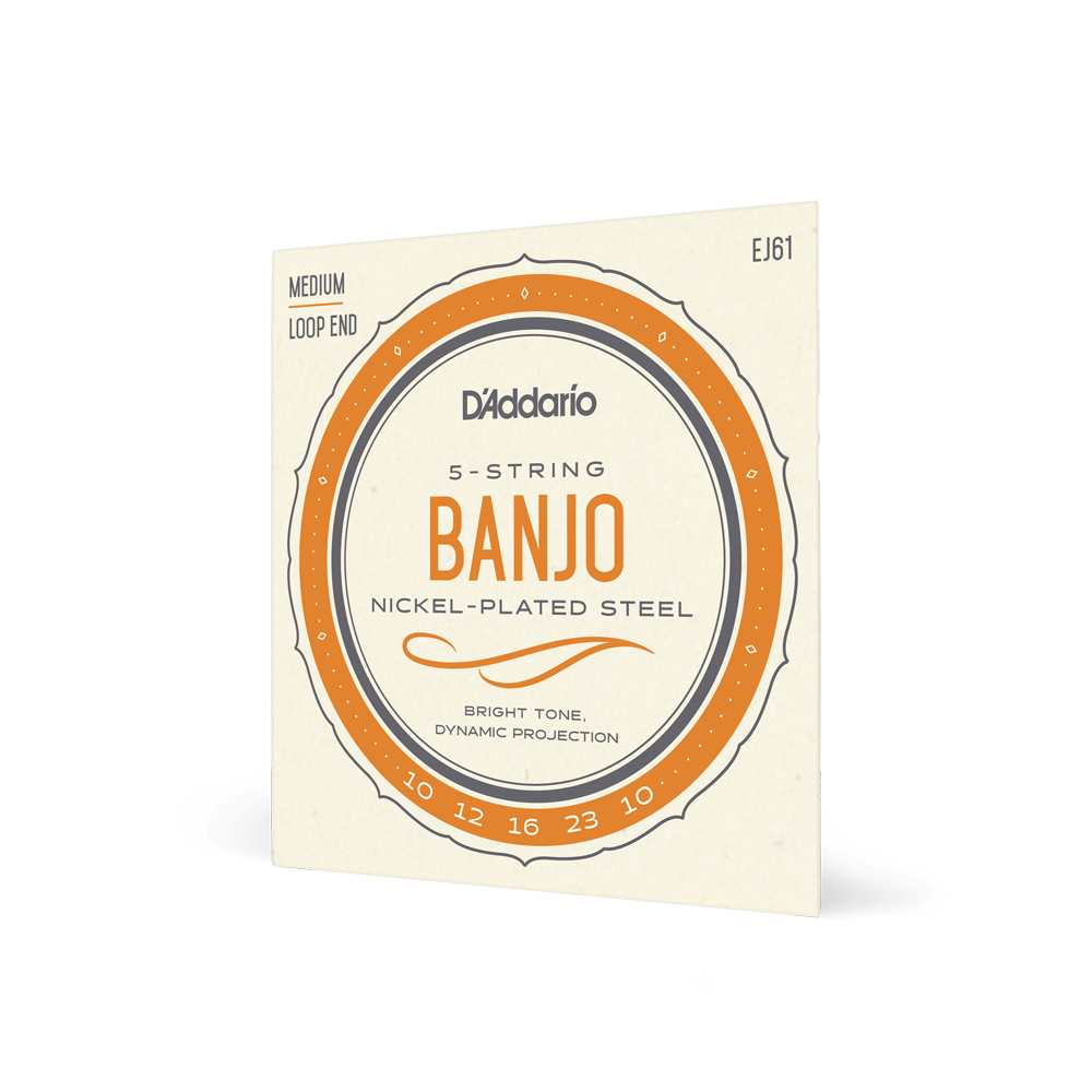 D'Addario 5-String Banjo Strings 10-23 EJ61