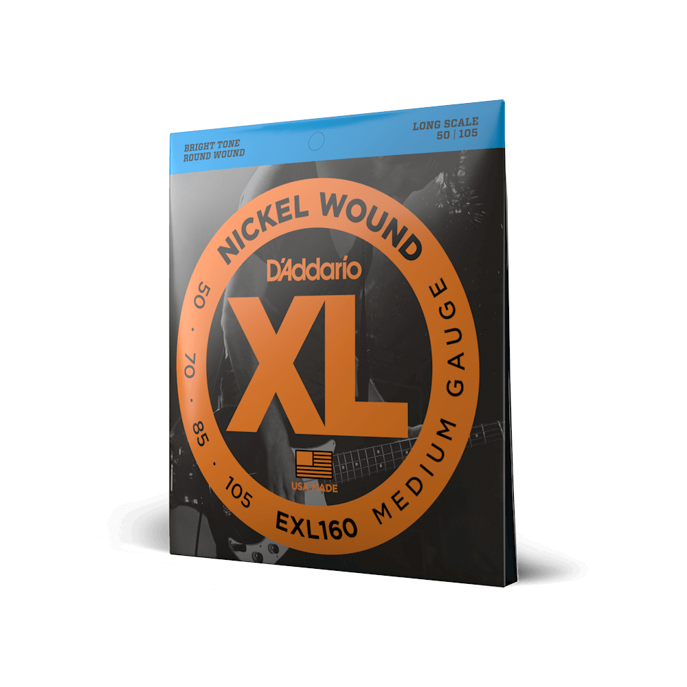 D'Addario Bass Guitar Strings 50-105 EXL160